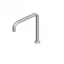 Blu Bathworks BC302-AS - Deck mount swiveling spout; Ø1-3/4'' x 10''H; AS