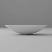 Blu Bathworks SA0204.01-01M - metrix blu•stone™ rectangular countertop basin; 24''L x 15 3/4''W x 5 1/2&