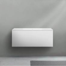 Blu Bathworks F51V1-1200-K11 - 53 collection 1200 FULL V1 wall vanity; 47 1/4''W x 19''H x 20''D; S