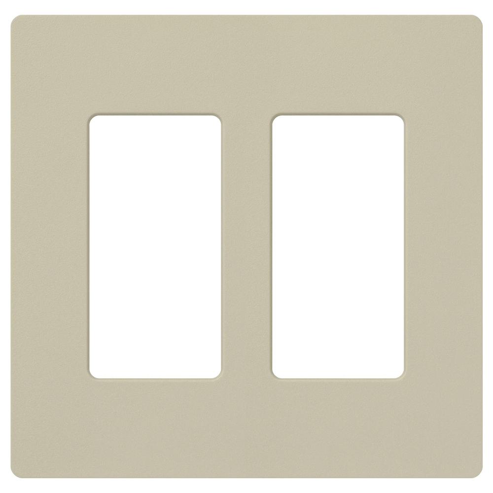 SATIN WALLPLATE 2G CY