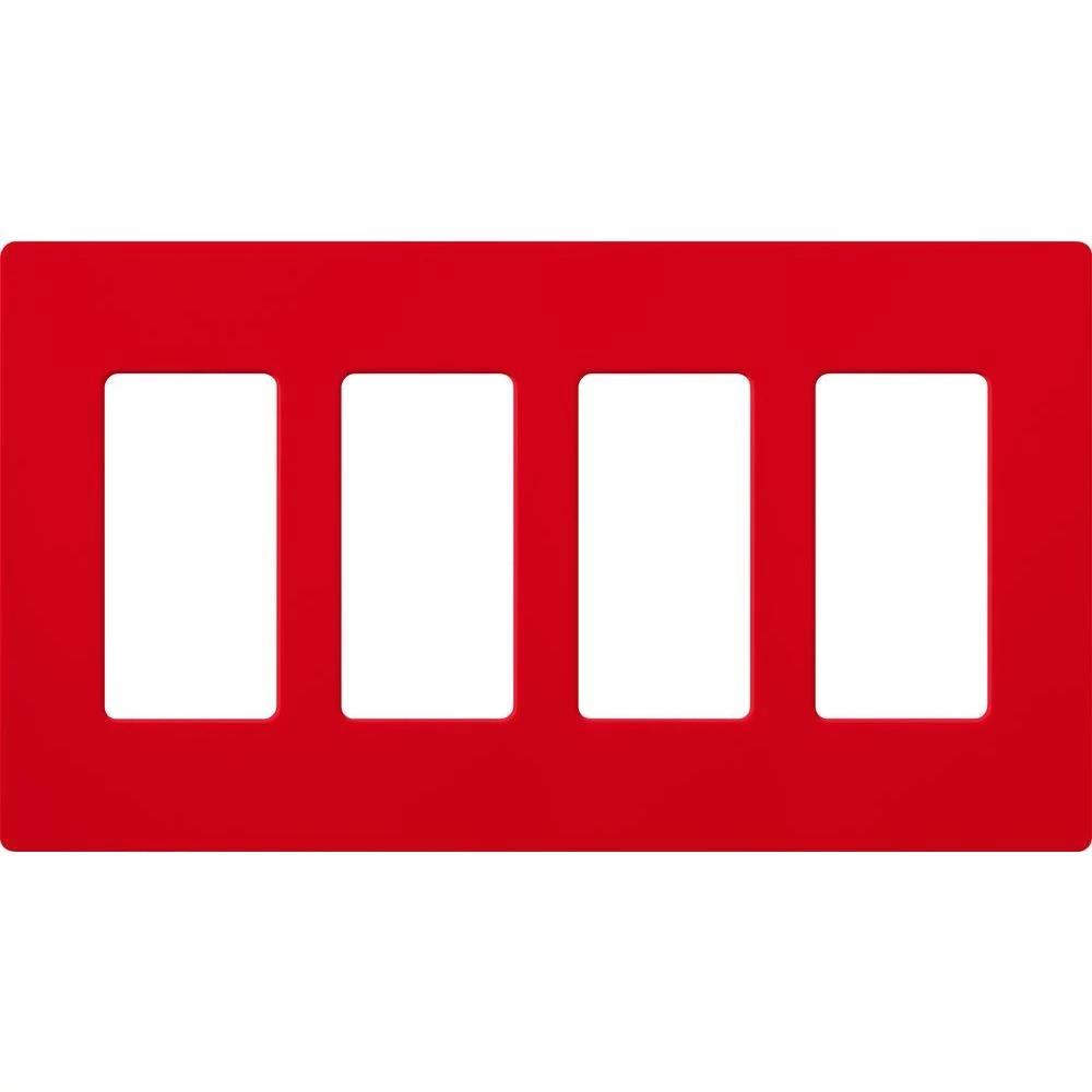 SATIN WALLPLATE 4G SR