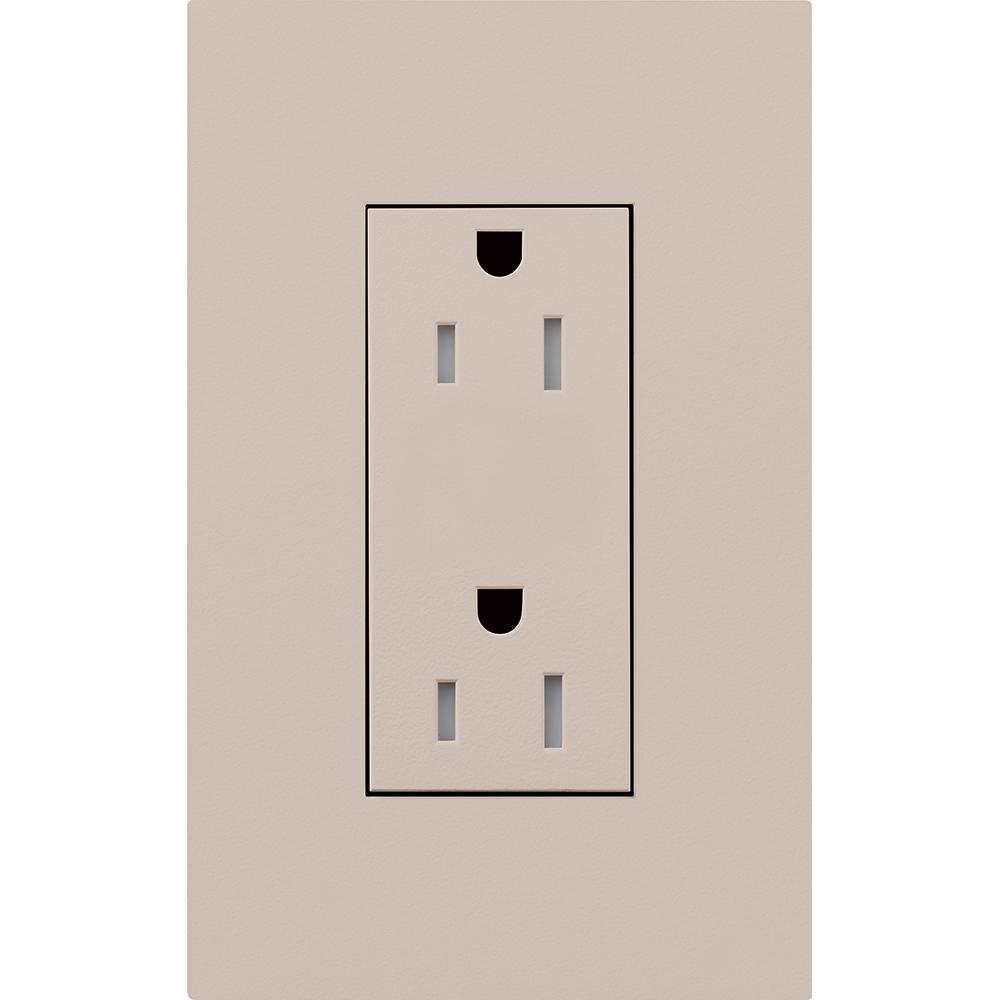 DUPLEX 15A TR RECEPTACLE TP NO FP
