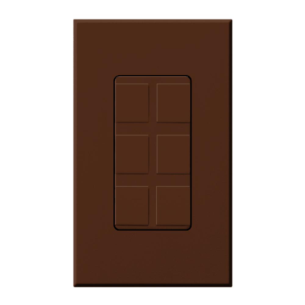 SIX PORT FRAME W/BLANKS NT SIENNA