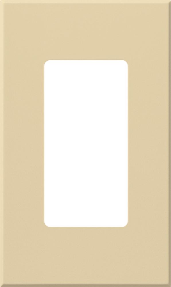 ARCH WALLPLATE 1 GANG - ACC IVORY