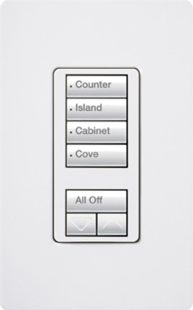 RA2 4S WALL KEYPAD TAUPE
