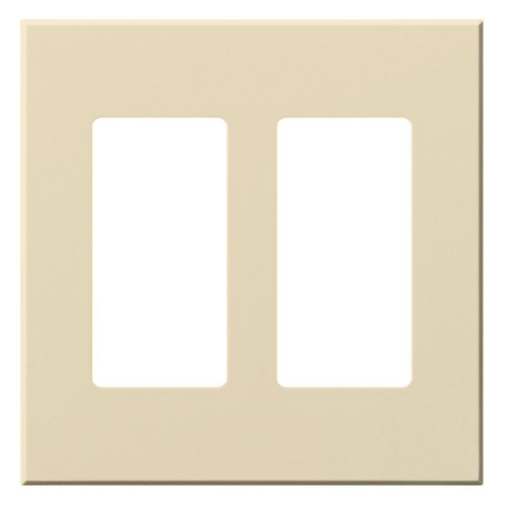 VAREO WALLPLATE 2GNG RECEPT BE