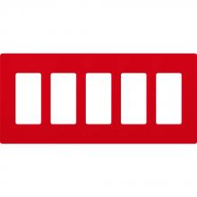 Lutron Electronics SC-5-SR - SATIN WALLPLATE 5G SR