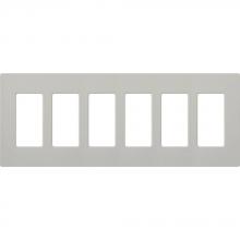 Lutron Electronics SC-6-MI - SATIN WALLPLATE 6G MI