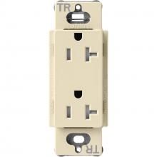 Lutron Electronics SCRS-20-TR-SD - SATIN 20A TR REC SD