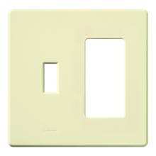 Lutron Electronics FG-2-TD-AL - FASSADA WP, 2-GANG, COMBO TRAD/DSGNR, AL