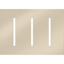 Lutron Electronics LWT-GGG-BN - NW AR WP 3 DMRS, SWTCHS, WLLSTNS IN BN