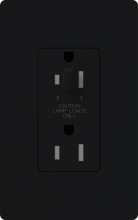 Lutron Electronics NTR-15-HDTR-BL-C - NOVAT 15A TPR RSIST HALF DIM RCPT BL CSA