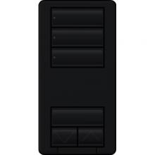 Lutron Electronics RRD-HN3S-BL - CL RA2 HYBRID 3S WALL BLACK