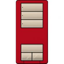 Lutron Electronics RRD-HN3S-HT - CL RA2 HYBRID 3S WALL HOT