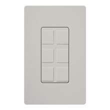 Lutron Electronics SC-6PF-PD - SC 6PORT FRAME W/BLANKS PD