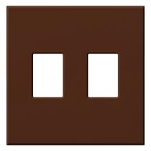 Lutron Electronics VWP-2-SI - VAREO WALLPLATE 2GNG SIENNA