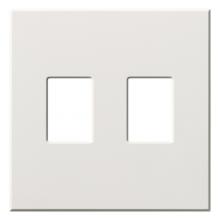Lutron Electronics VWP-2-WH - VAREO WALLPLATE 2GNG WHITE