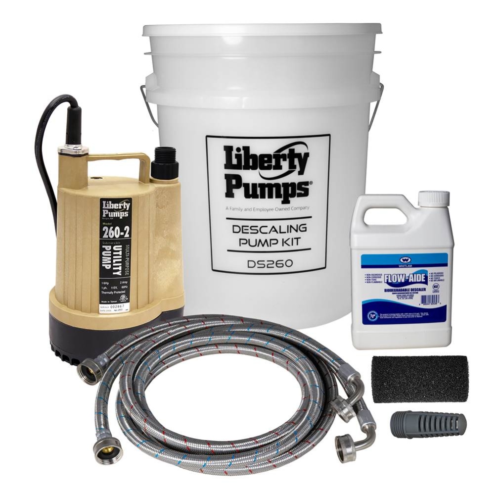 Descaling pump kit, 1/6 hp, includes model 260-2