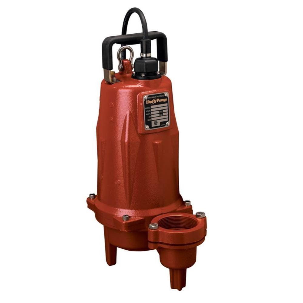 1.5 hp, Sewage Pump, 1 PH, 208-230V, 35' Cord, 3'' Discharge, Manual