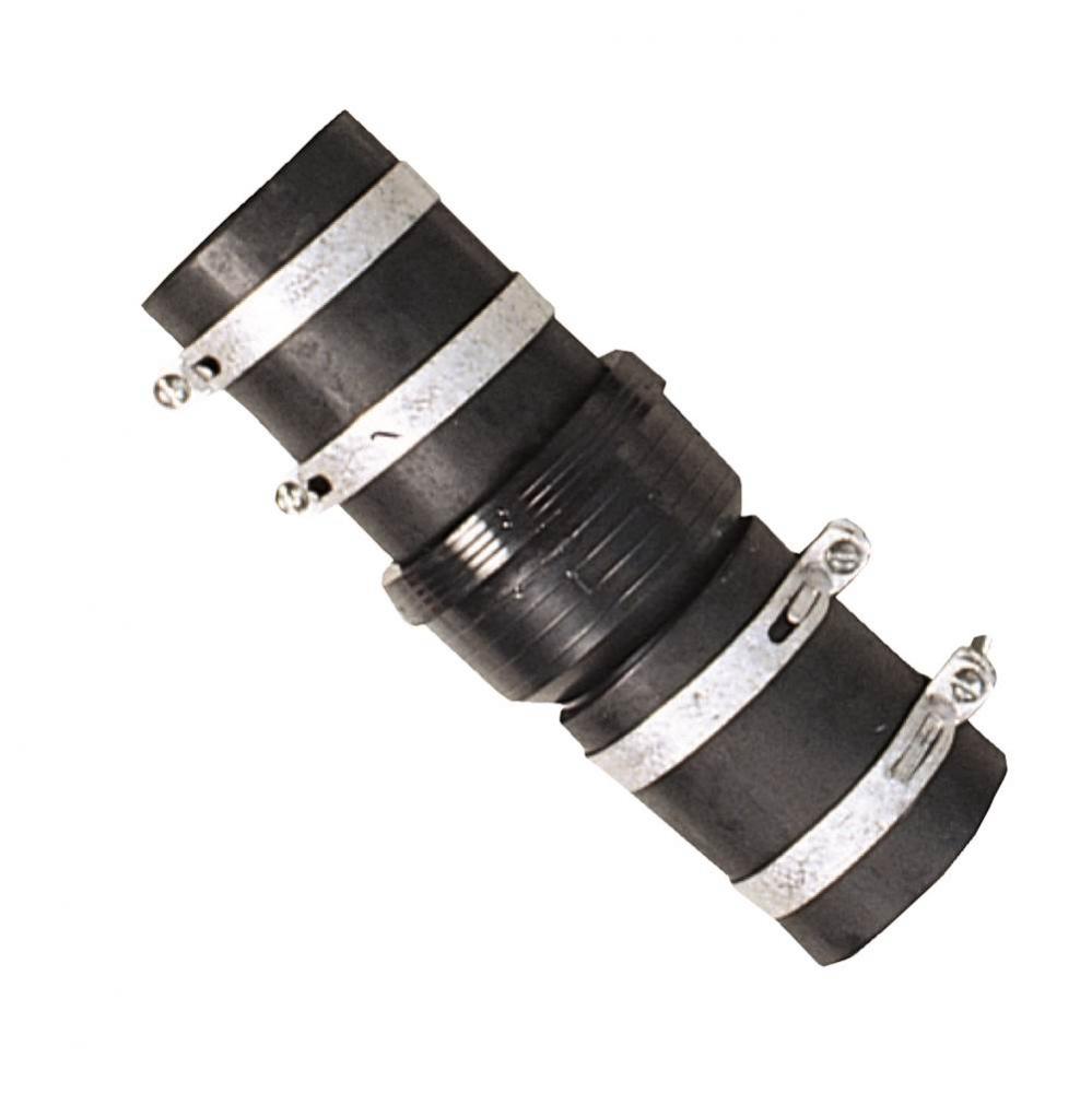 Check valve, 1-1/2'', rubber slip connections