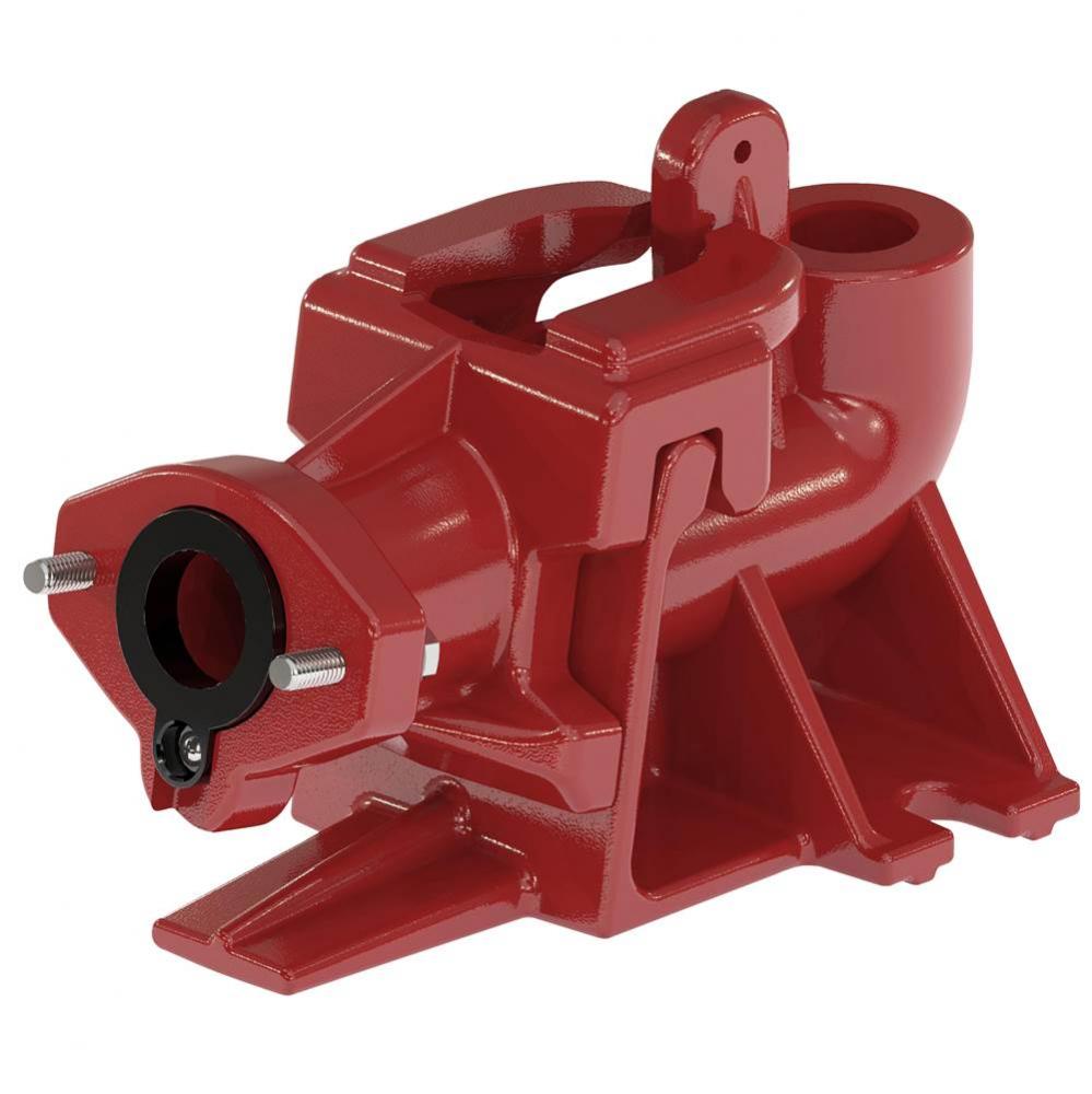 Guide rail base, cast iron With integral ball check valve - fits LSG-Series Pumps
