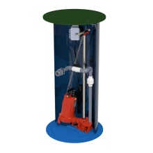 Liberty Pumps 2460LSGX204-24-IP - 2 hp, Simplex 2-Stage Grinder Package, 3PH, 440-480, 1-1/4'' Discharge with 24'&apo