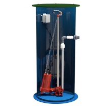 Liberty Pumps 3084LSGX204-36-S-SC - 2 hp, Two-stage Simplex Grinder Package, 3PH, 440-480V, 1 1/4'' Discharge with 30'&