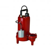Liberty Pumps LEH102M2-5 - 1 hp, Sewage Pump, 1 PH, 208-230V, 50' Cord, 2'' Discharge, Manual