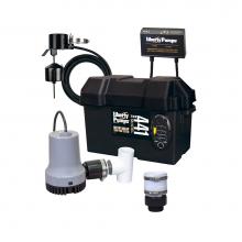 Liberty Pumps 441 - Battery back-up emergency sump pump system, 12V, with alarm