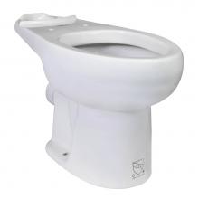 Liberty Pumps ASCENTII-EW - Toilet bowl, white, elongated, HET, 1.28 GPF