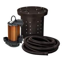 Liberty Pumps CSP-457 - 1/2 hp, Submersible Crawl Space Sump Pump, includes basin and hose kit, 10' cord