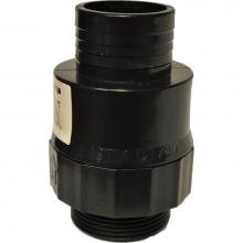 Liberty Pumps CV150-150T - Check valve, 1-1/2'', MPT x 1-1/2'' barb, PVC