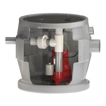 Liberty Pumps P382PRG101SD-2 - 1 hp, Simplex ProVore Ejector Package, 1PH, 115V, 2'' side discharge and 25' power