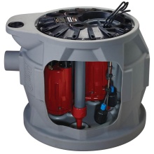 Liberty Pumps P682XPRG102-2 - 1 hp, Duplex ProVore Sewage Package, 1 PH, 230V, 2'' Discharge, 10' Stack, 25'