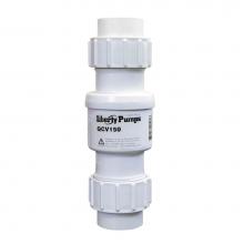 Liberty Pumps QCV150 - Check Valve, 1-1/2'' (.5lb. Spring-loaded), HD, PVC