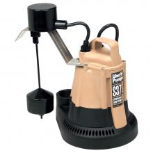 Liberty Pumps S37 - 1/3 hp, Submersible Effluent Sump Pump, vertical style float, 115V, 10' cord