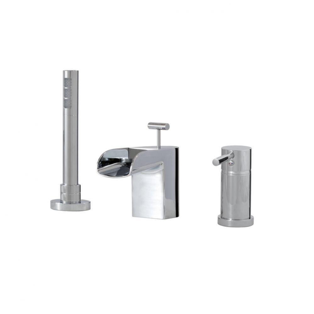 32013 Love Me 3 Pce Tub Filler Faucet - Pressure Balance