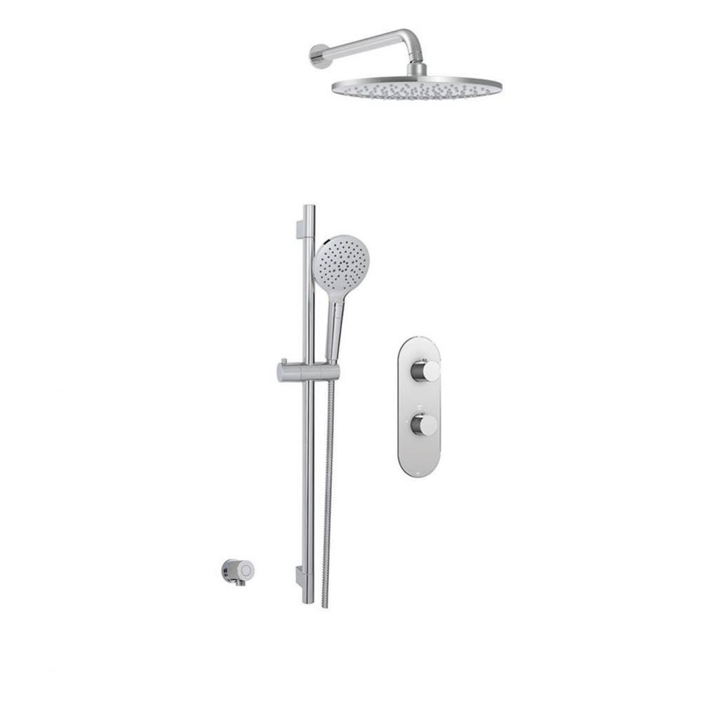 Shower Faucet Uniplex Box - 2 Way Shared