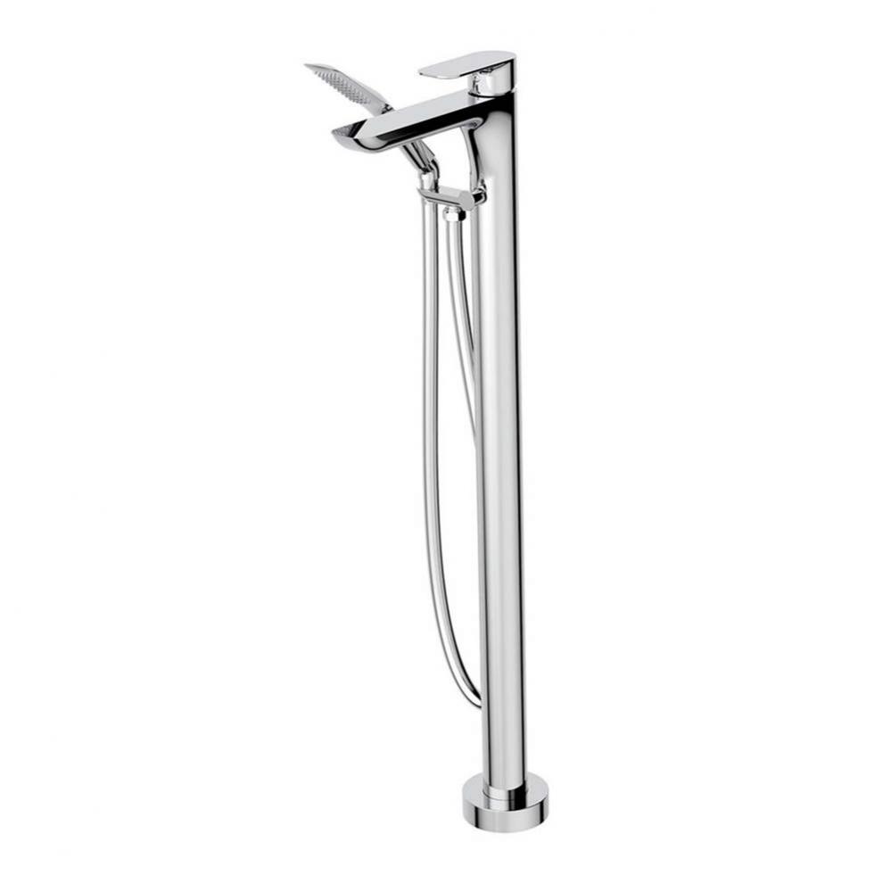 56085 Must Floormount Tub Filler With Handshower