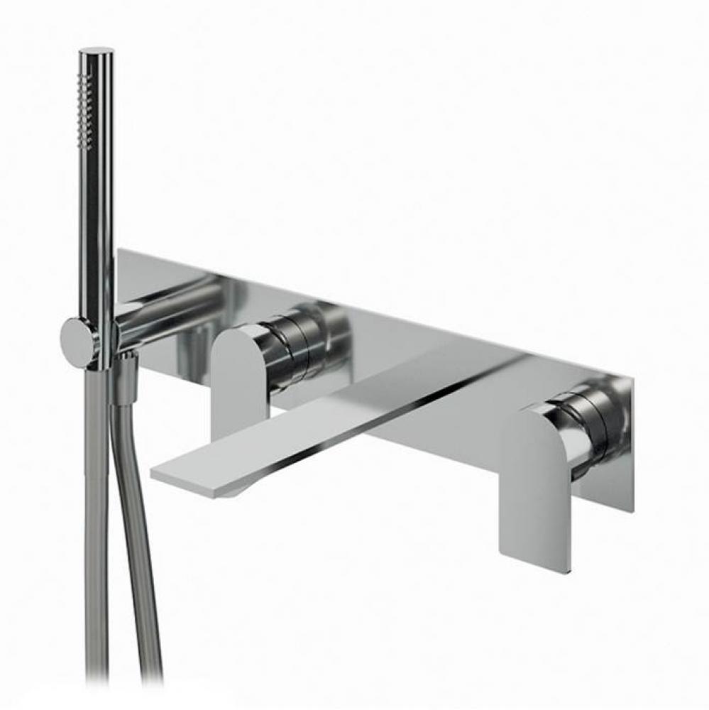 92N04 Alpha Wallmount Tub Filler - Trim Only