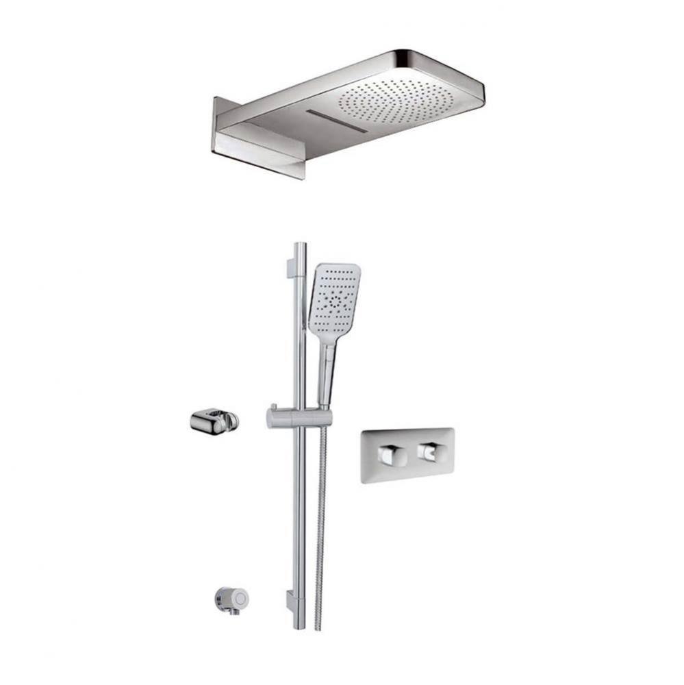 Inabox 4 Shower Faucet - 3 Way Shared - T12123 Valve Required