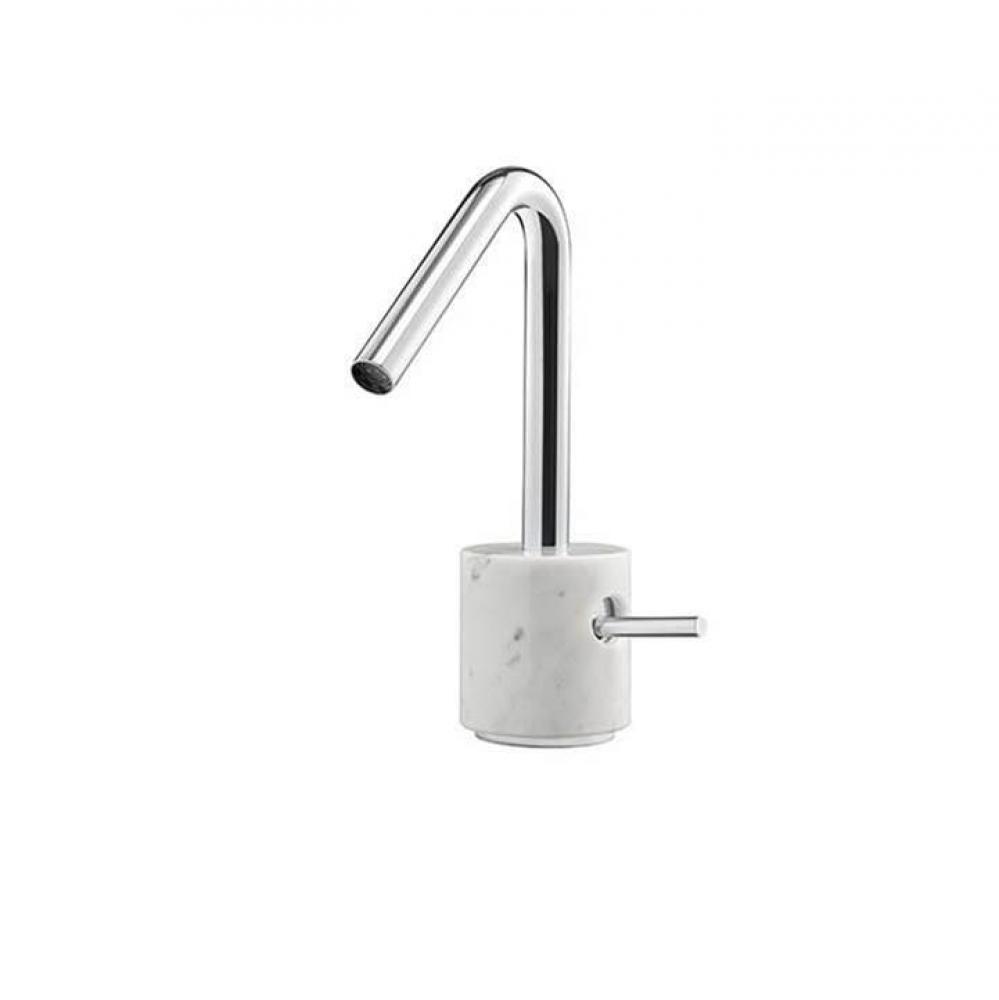 Cl14 Marmo Single Hole Lav Faucet - White