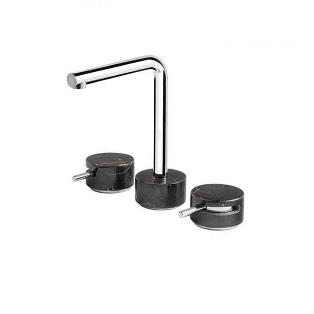 Ur16 Marmo-Urban Widespread Faucet 8''Cc -Black