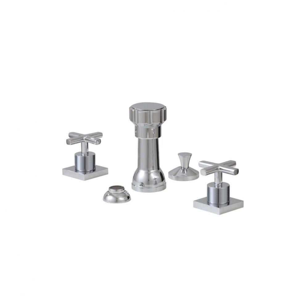 X7626 Xsquare 4 Hole Bidet Faucet