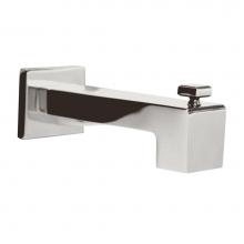 Aquabrass ABSC11632PC - 11632 Square Tub Spout With Diverter 5''1/4