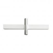 Aquabrass ABFB51914PCWH - 51914 Blok Wallmount Single Hole Lav Faucet