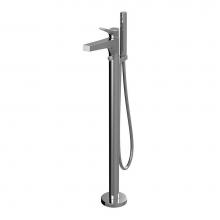 Aquabrass ABFB17N85PC - 17N85 Metro Floormount Tub Filler With Handshower