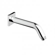 Aquabrass ABSCM8201PC - M8201 Round Shower Arm & Square Flange  6''
