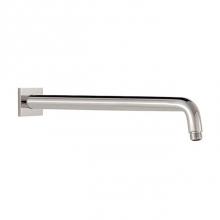 Aquabrass ABSCM8206PC - M8206 Round Shower Arm & Square Flange 18''