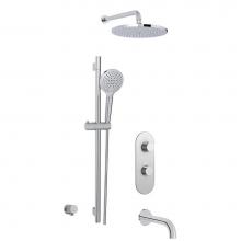 Aquabrass ABSZSFU07GPC - Sfu07G Shower Faucet - 3 Way Non Shared